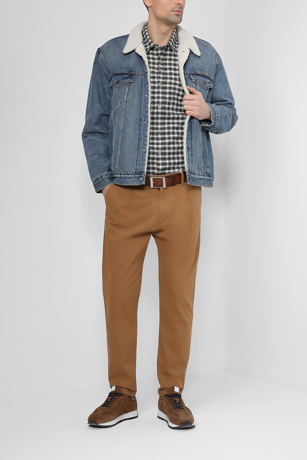 Брюки мужские s.Oliver 10.3.208.18.180.2121528 коричневые 36/34