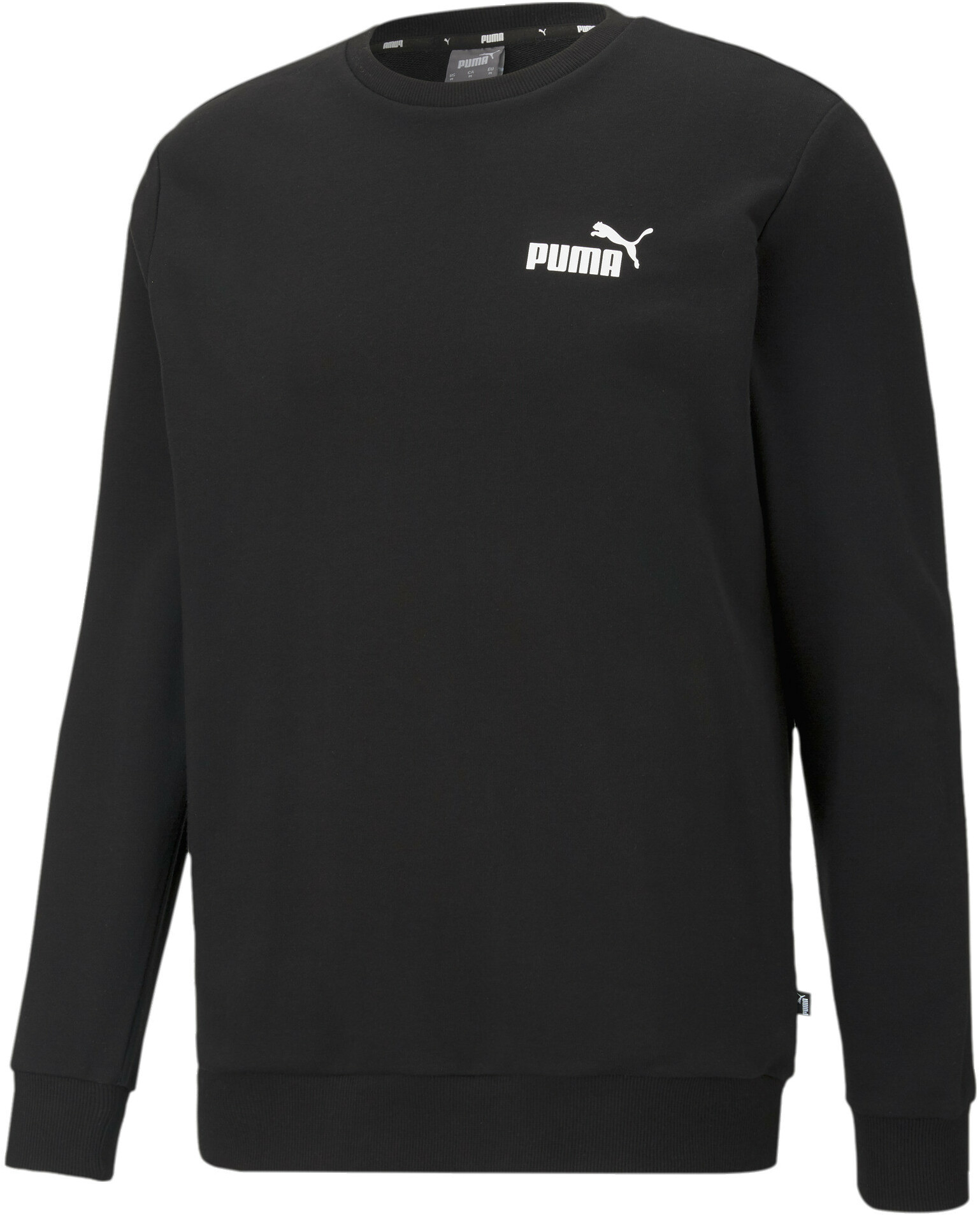 

Свитшот мужской PUMA ESS Small Logo Crew Tr черный 3XL, ESS Small Logo Crew Tr