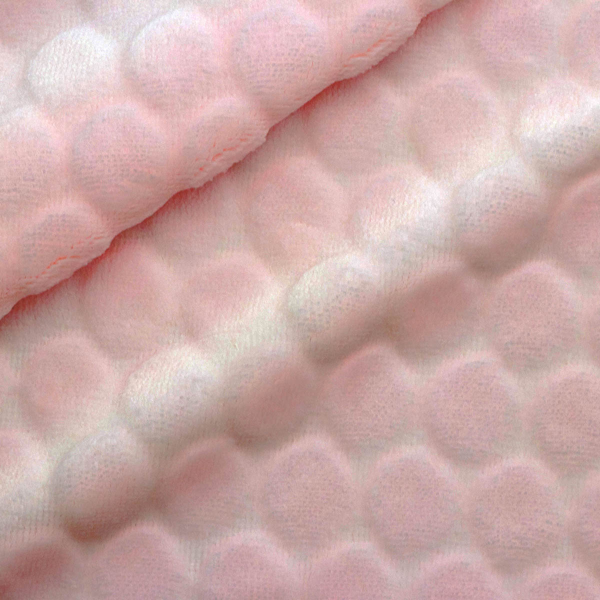 фото Плюш sovushka "шарики" 29485 (45*50 см), ворс 2,5 мм, плотность 250 г.м² (розовый)