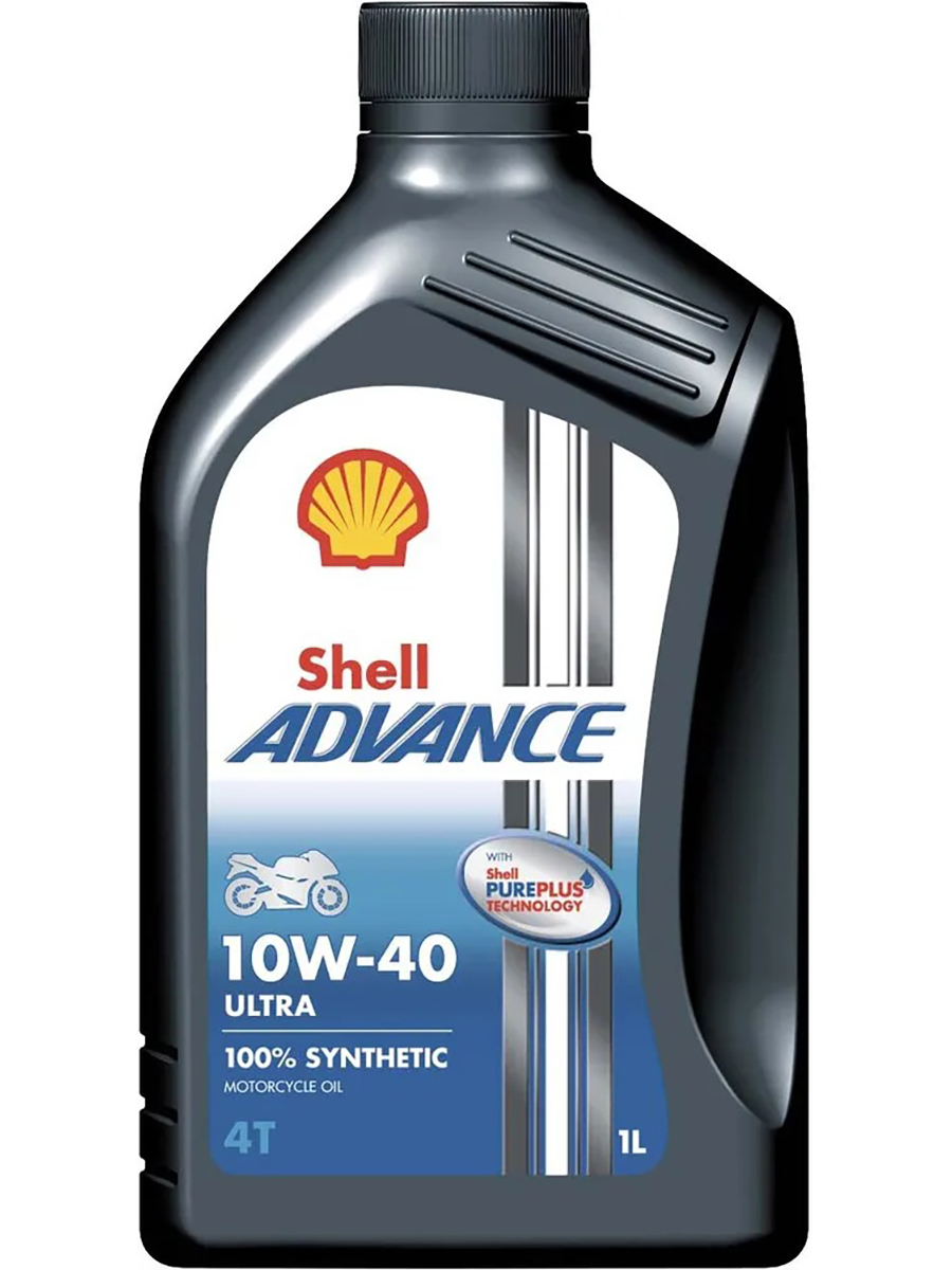 

Моторное масло Shell Advance 4T Ultra 10W40 1л