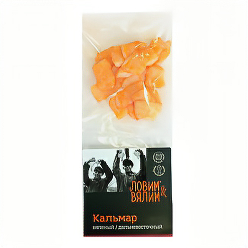 

Кальмар Ловим & Вялим со вкусом краба вяленый кусочки 50 г