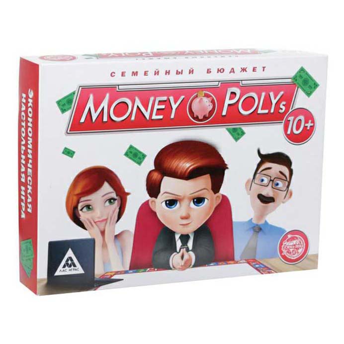 Настольная игра Лас Играс Money polys Семейный бюджет