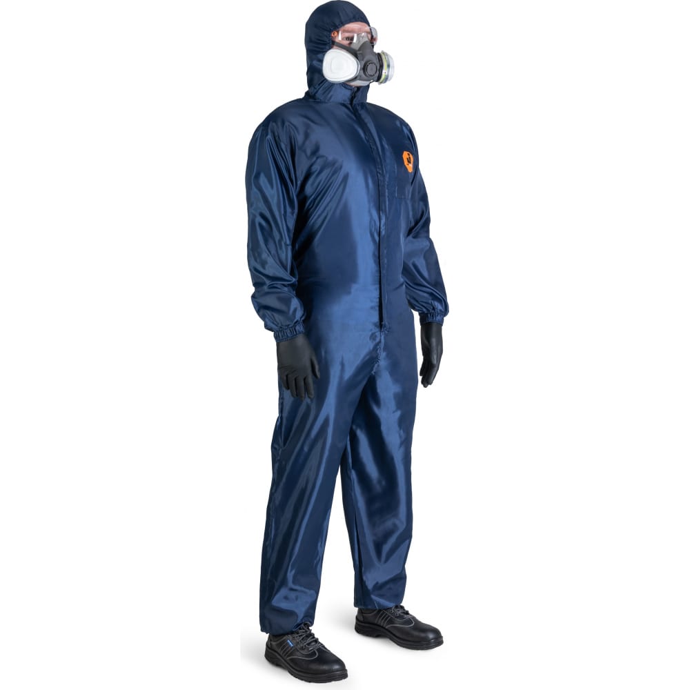 фото Комбинезон рабочий унисекс jeta safety jpc75b синий 46-48 ru, 158-164 см