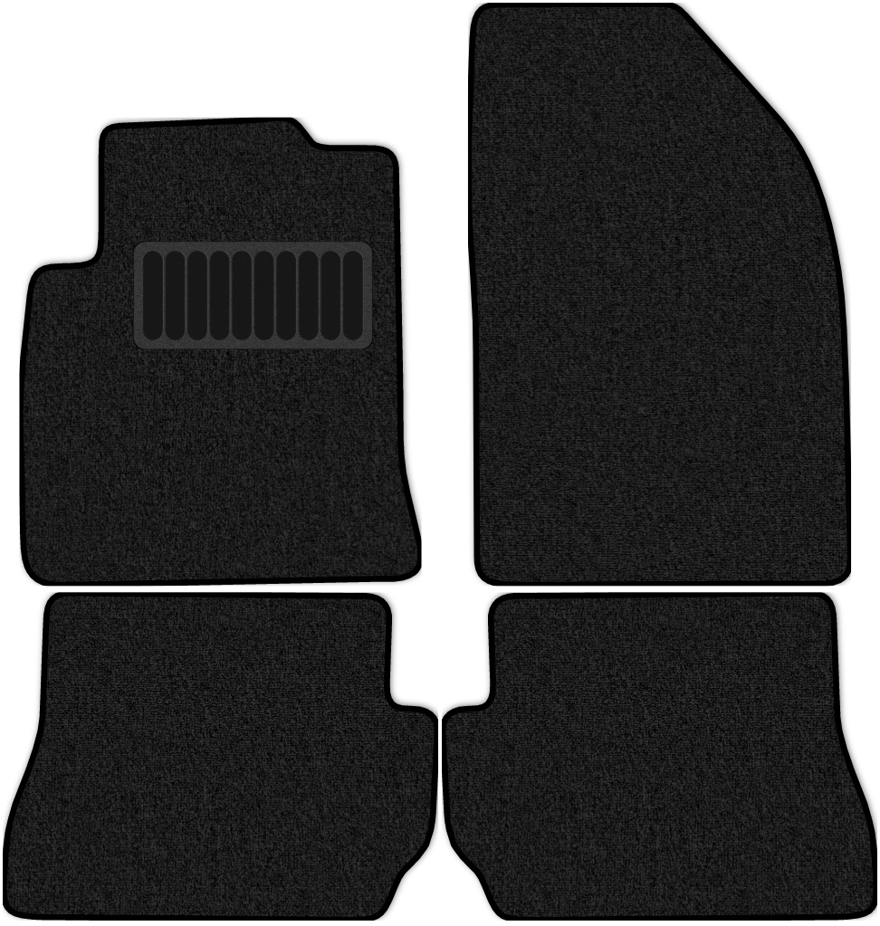 фото Коврики текстильные allmone комфорт для ford fiesta v mk vi 2002 - 2008
