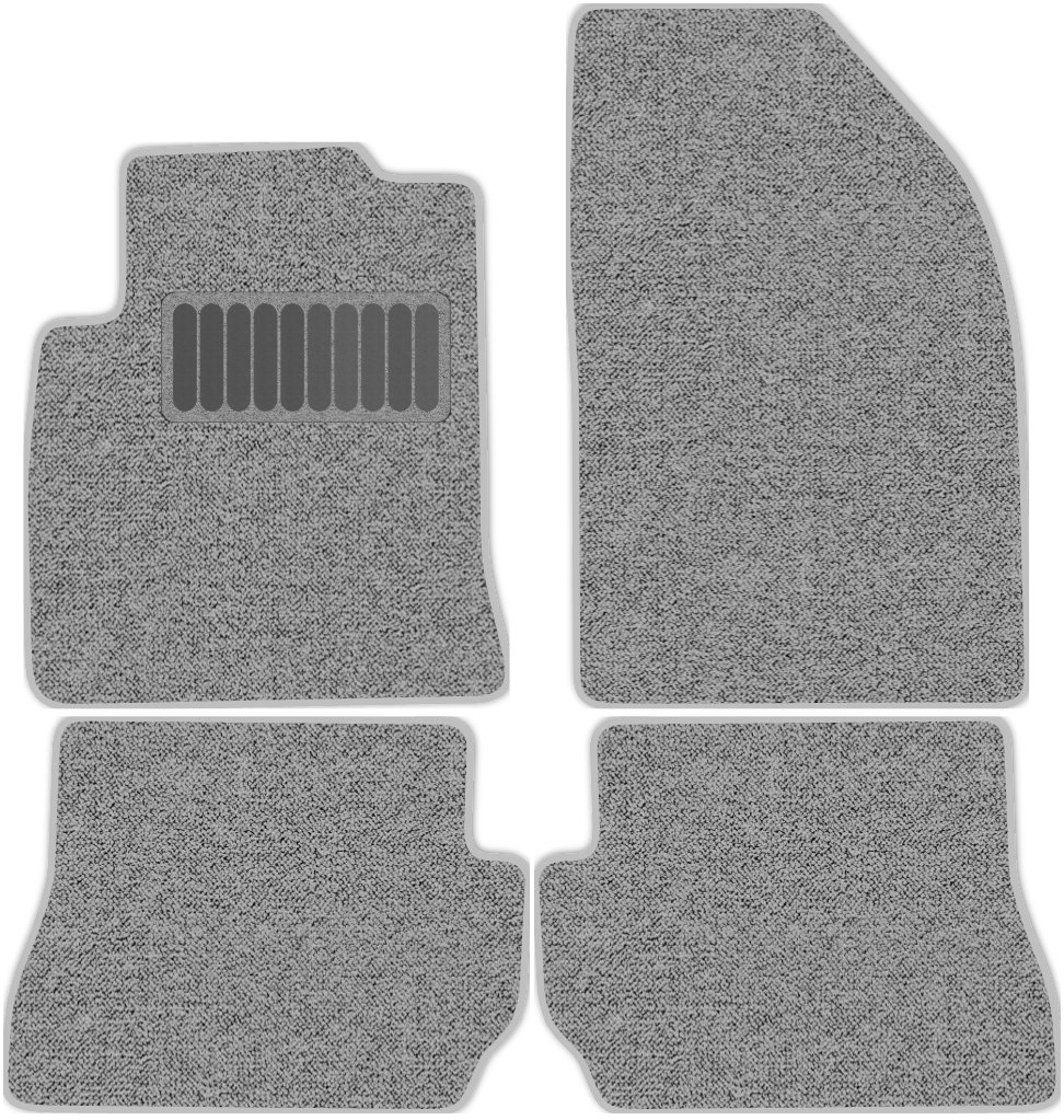 

Коврики в салон Комфорт для Ford Fiesta 5 (MkVI) 2002 - 2008, 4 шт. серый, текстиль, 2101-S4N-D