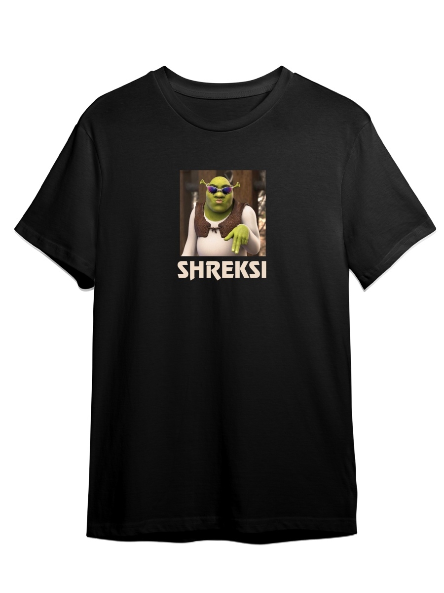 

Футболка унисекс СувенирShop Шрек/Shrek/Мультфильм 1 черная XL (50-52), Черный, "Шрек/Shrek/Мультфильм" 1