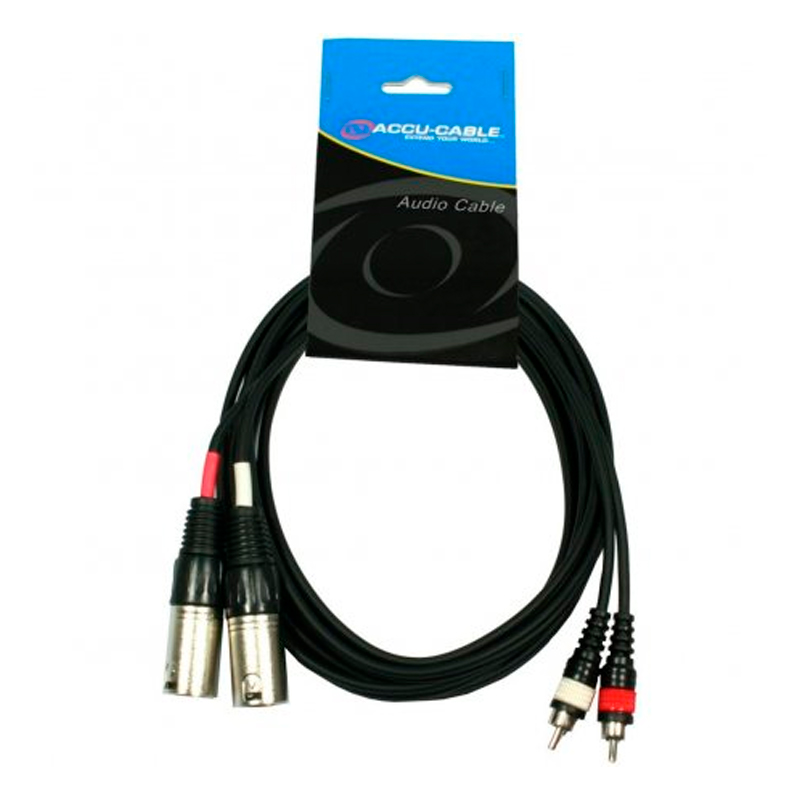 

Кабель American Dj AC-2XM-2RM/3, Черный, AC-2XM-2RM/3