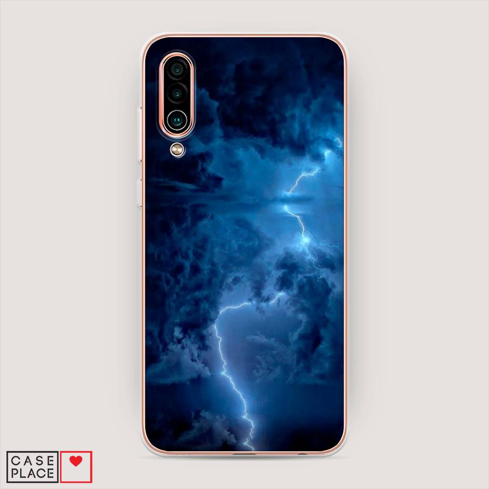 

Чехол Awog на Meizu 16Xs "Молния", Синий, 73450-4