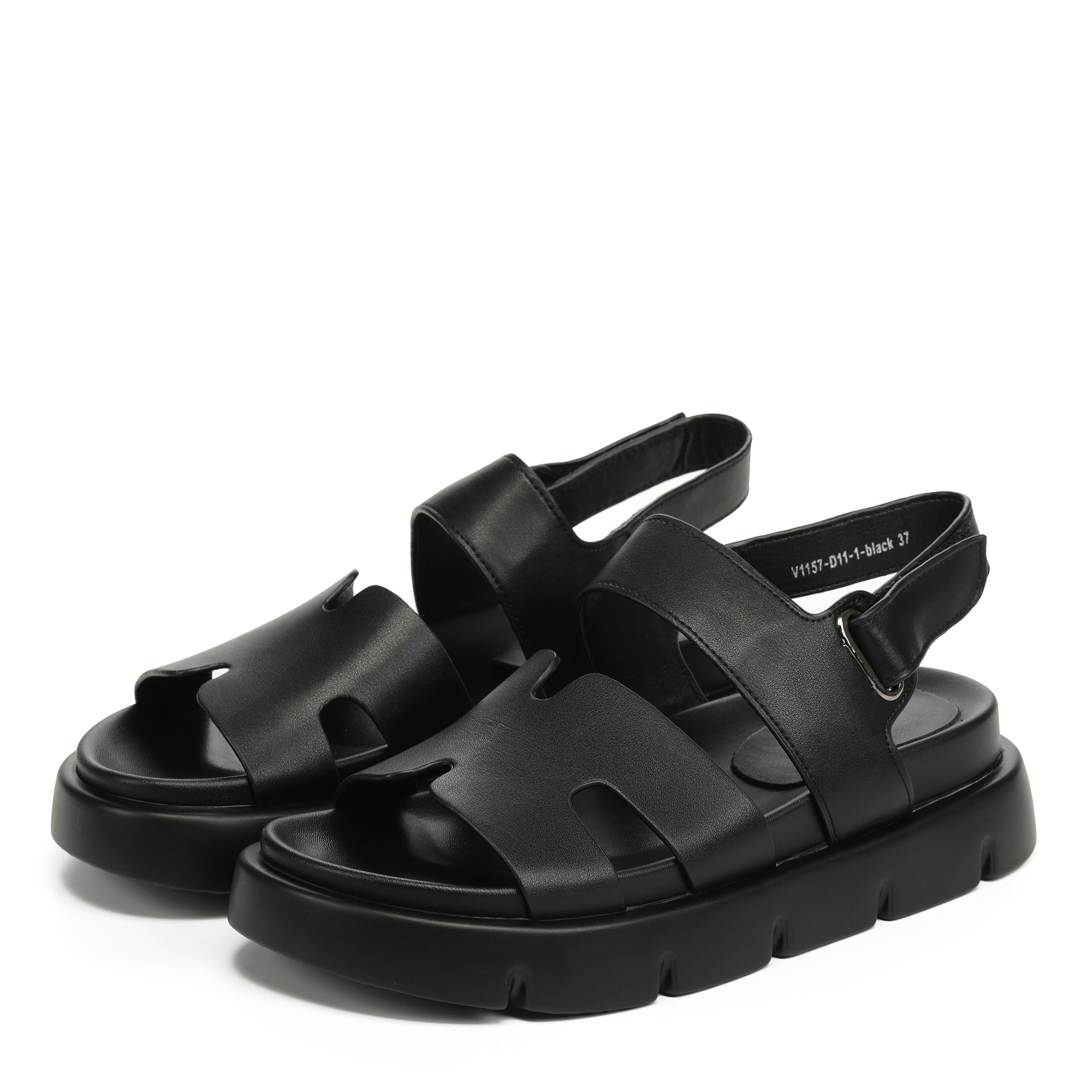 

Сандалии женские Respect V1157-D11-1-black черные 40 RU, Черный, V1157-D11-1-black