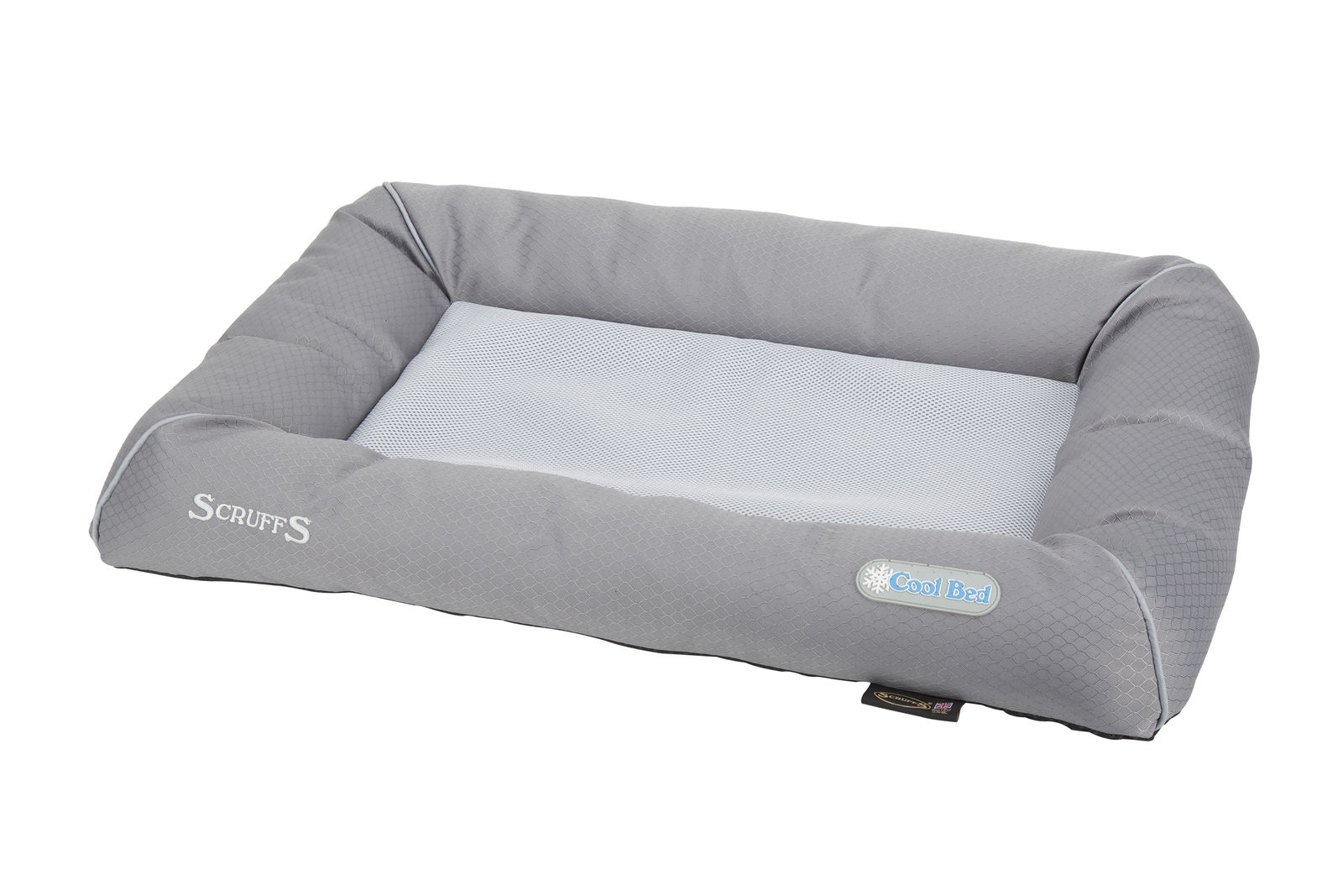фото Охлаждающий лежак для животных scruffs cool bed 90 х 60 х 11 серый
