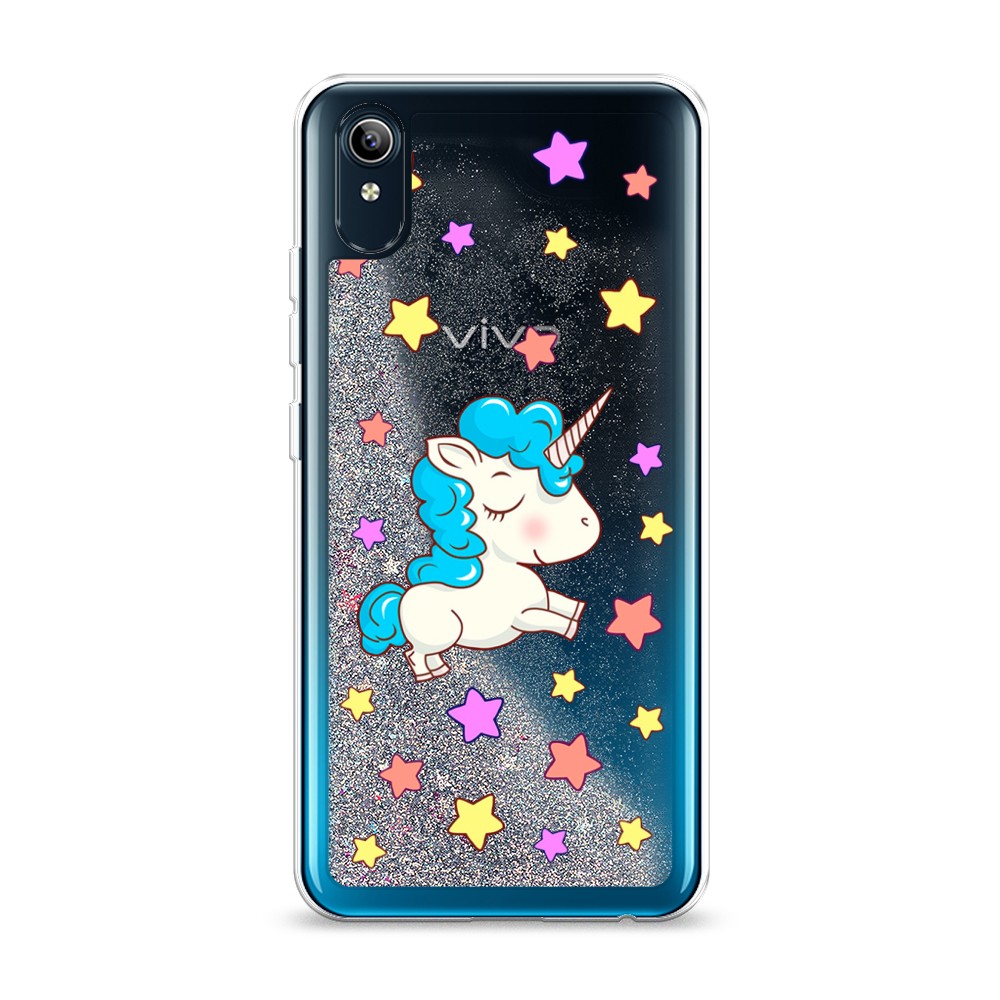 

Чехол Awog на Vivo Y91c/Y1s "Звездный единорог", Разноцветный, 262891-1