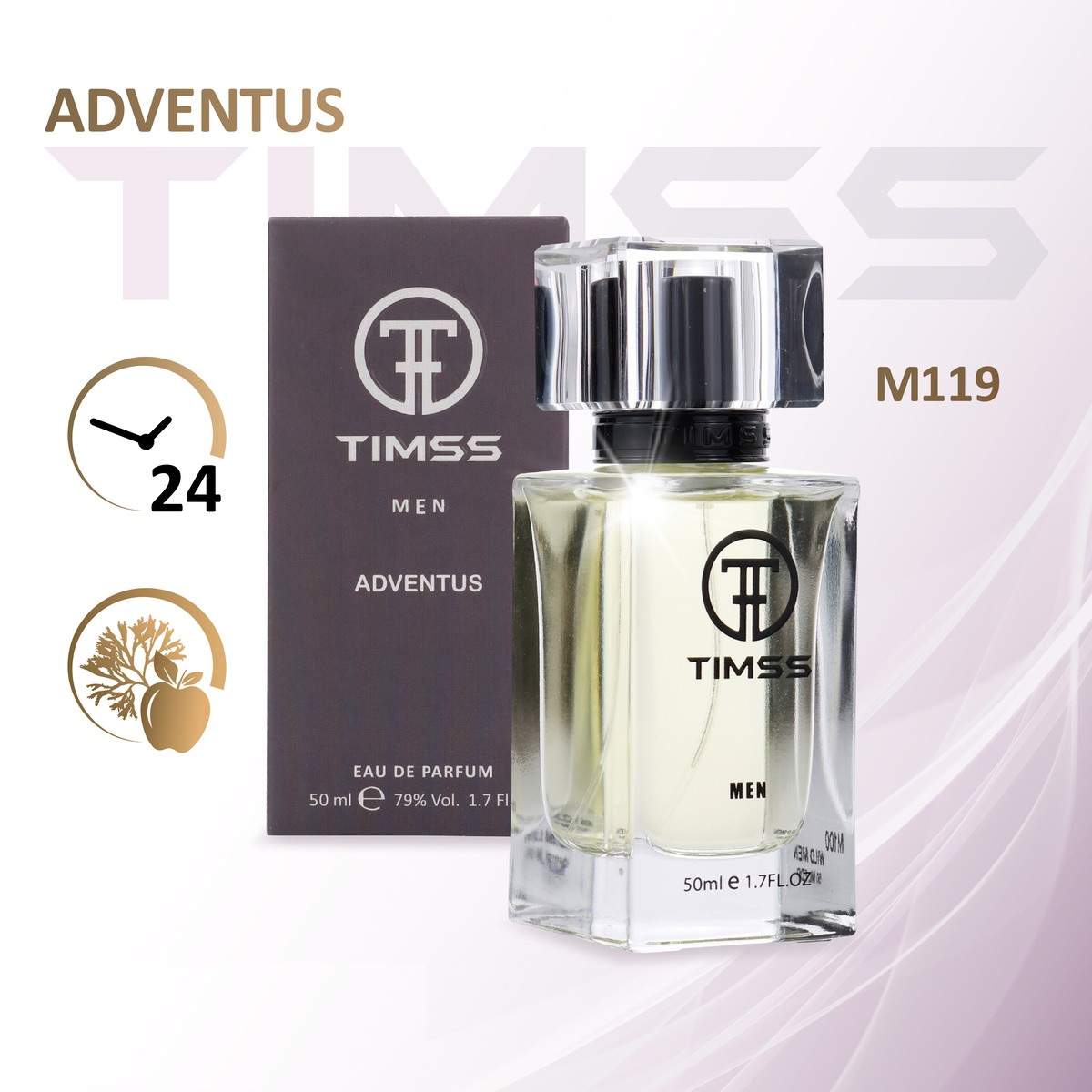 

Духи мужские TIMSS ADVENTUS по мотивам Aventus (Creed) 50 мл