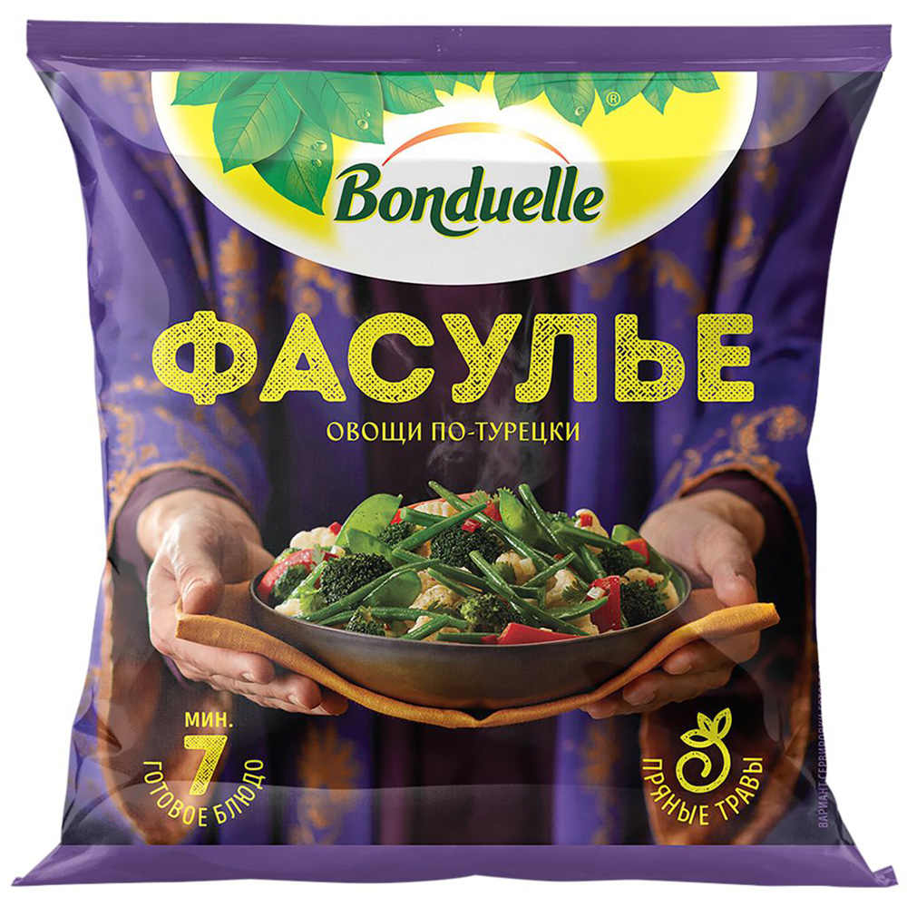 Овощная смесь Bonduelle Фасулье овощи по-турецки 400 г