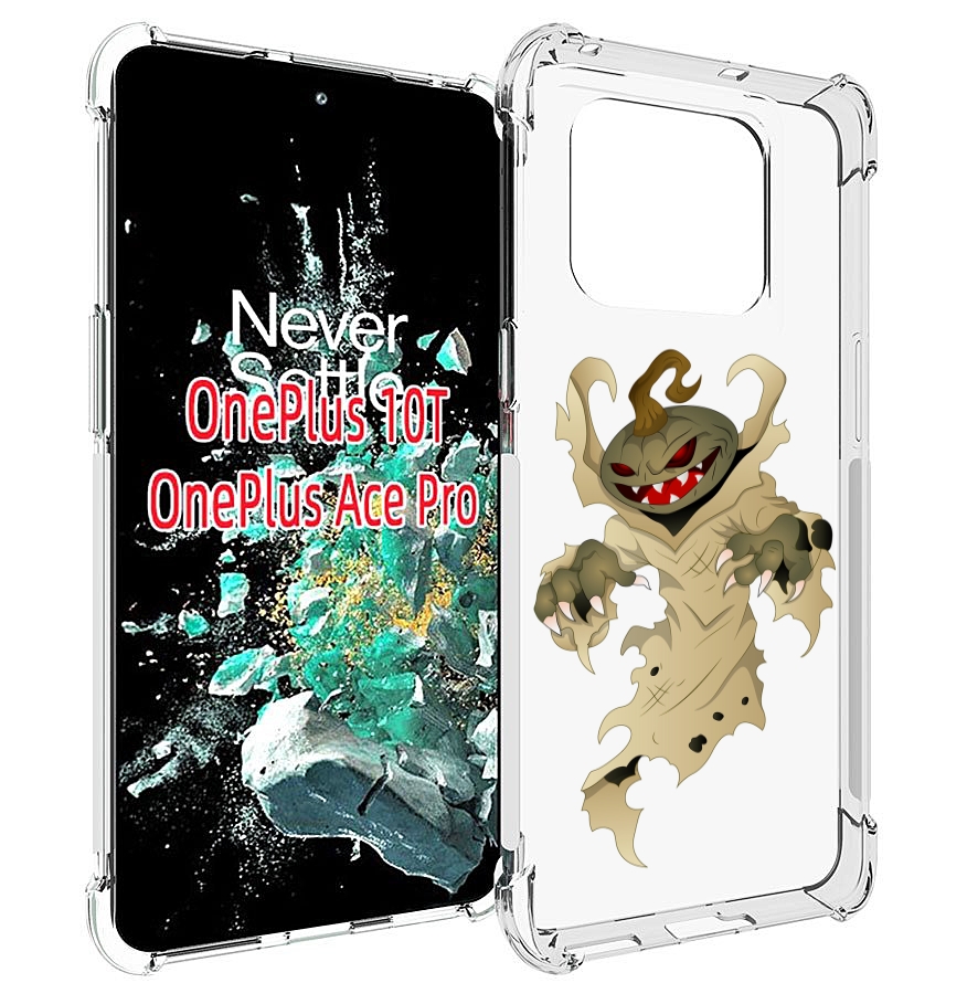 

Чехол MyPads призрак хэллоуина для OnePlus 10T, Прозрачный, Tocco
