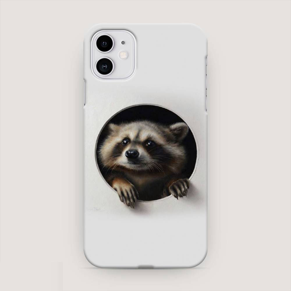 

Чехол Awog для Apple iPhone 11 "Любопытный енот", 12120-1