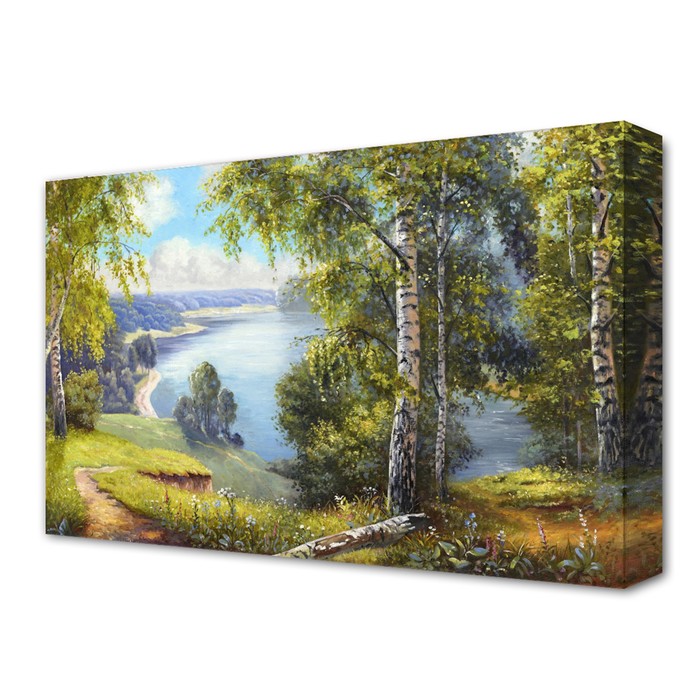 

Картина на холсте "Летняя тишина" 60*100 см