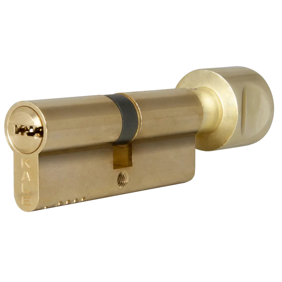 Цилиндр Kale Kilit 164 OBS 35x55 мм ключ/вертушка цвет золото