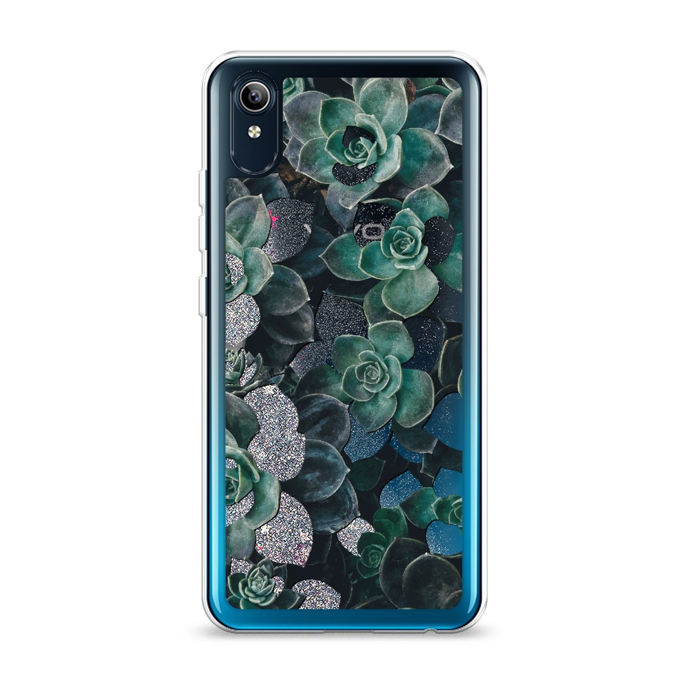 

Чехол Awog на Vivo Y91c/Y1s "Сукуленты цветные", Разноцветный, 262891-1