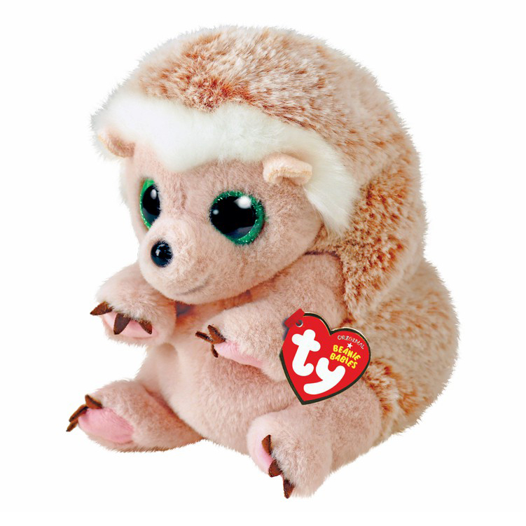 

Мягкая игрушка Ty Bumper ежик 15 см, Розовый