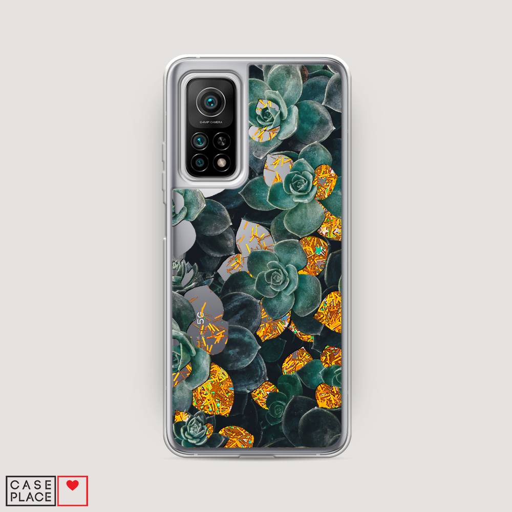 

Чехол Awog на Xiaomi Mi 10T/Mi 10T Pro "Сукуленты цветные", Разноцветный, 39390-1