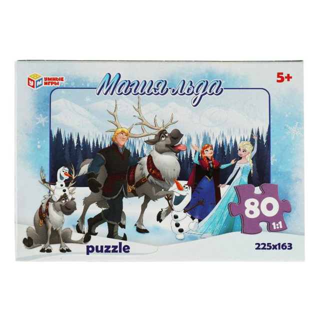 

Пазл Умные игры Магия льда 80 деталей