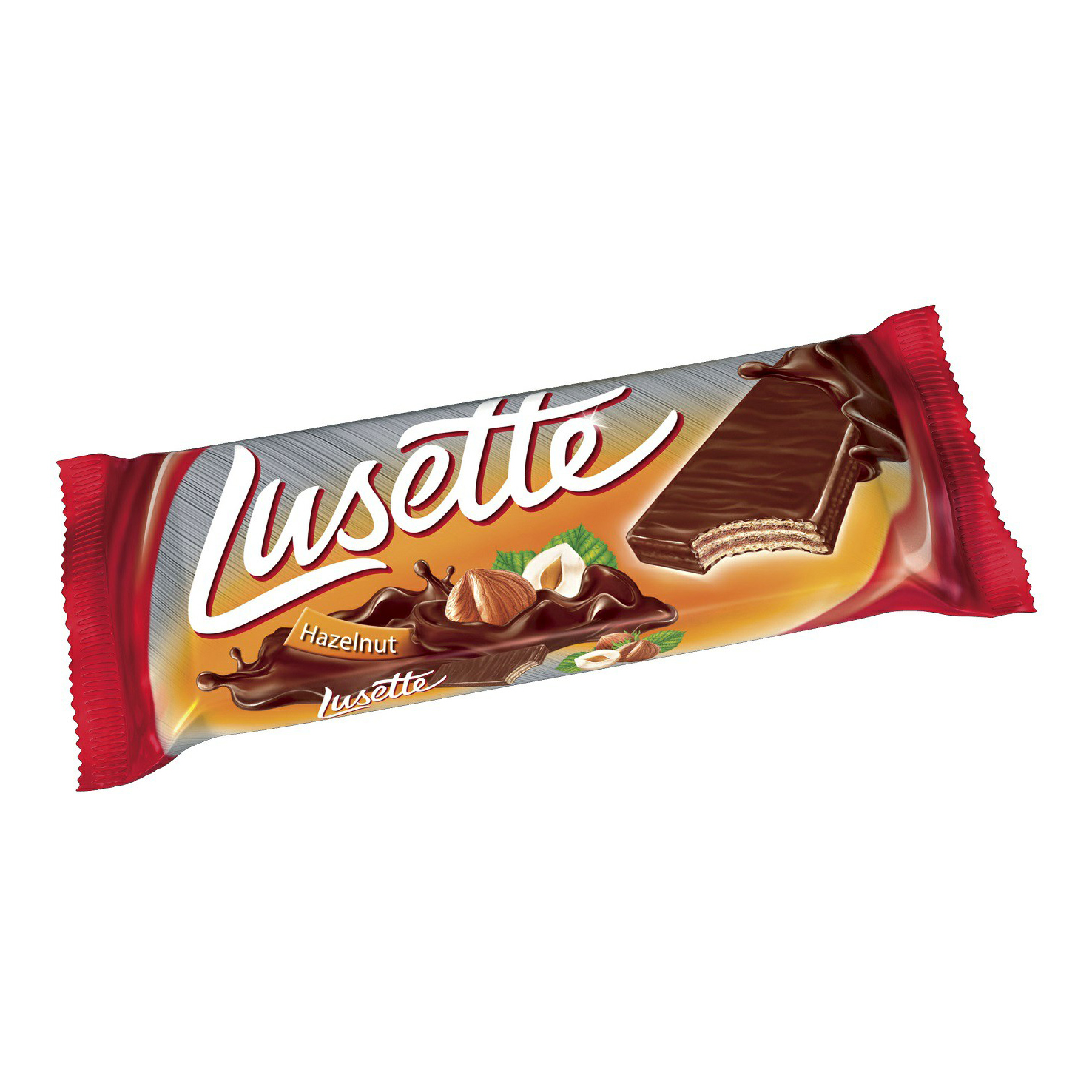 

Вафли Lusette глазированные с лесными орехами 30 г