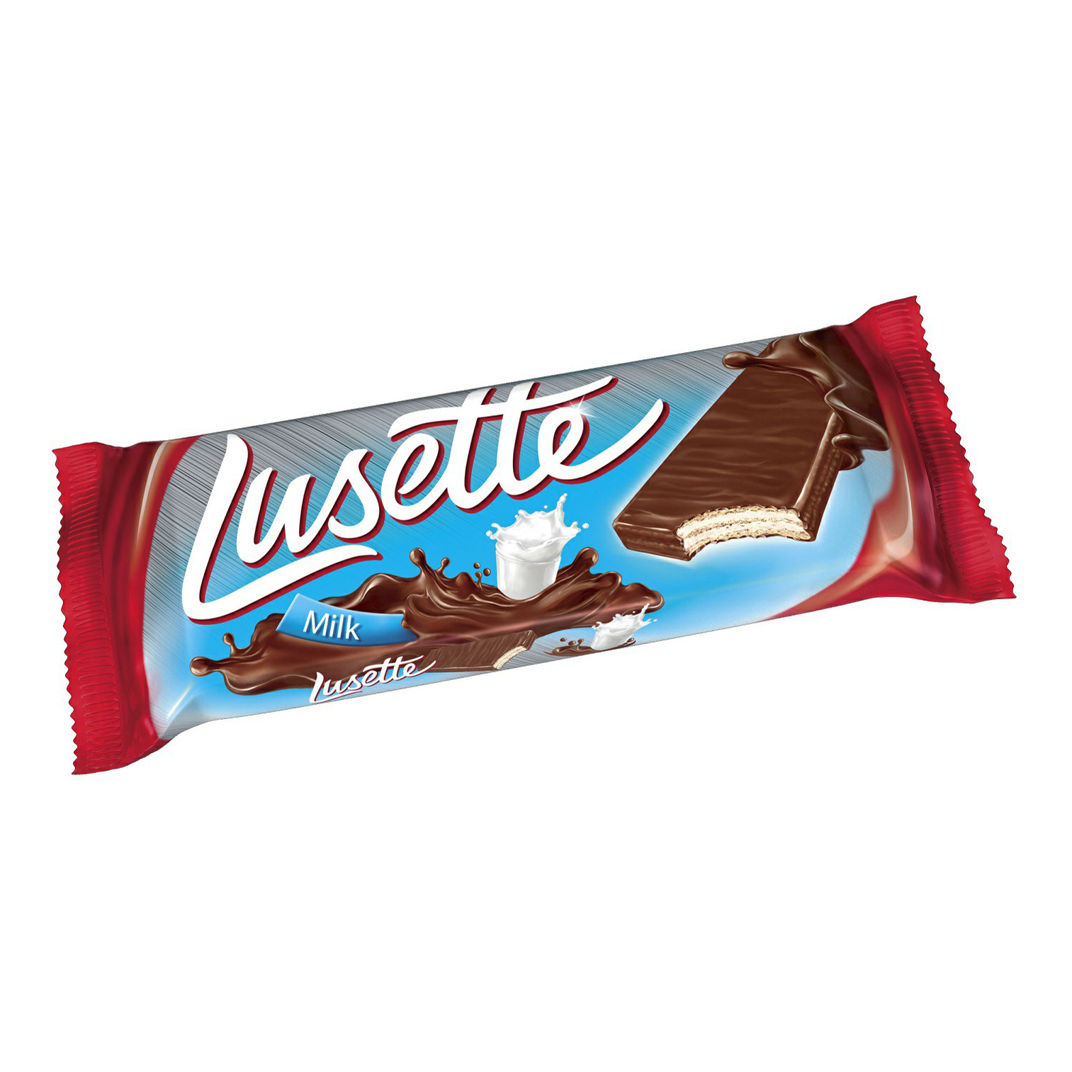 

Вафли Lusette глазированные с молочной начинкой 30 г