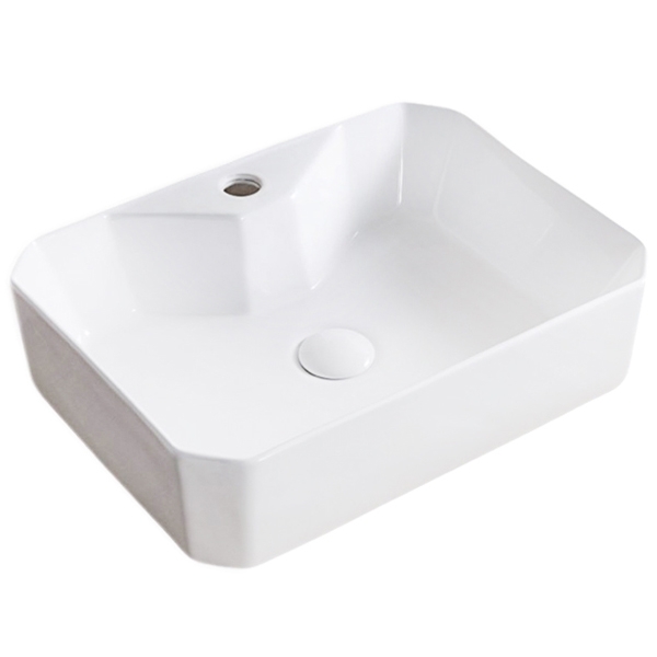 

Рукомойник BelBagno BB1387 накладной, Белый, BB1387