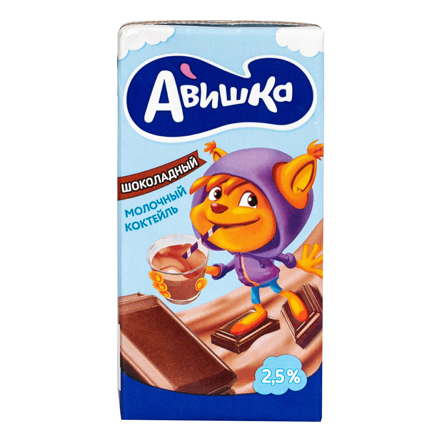 

Молочный коктейль Авишка Шоколад 2,5% 200 мл