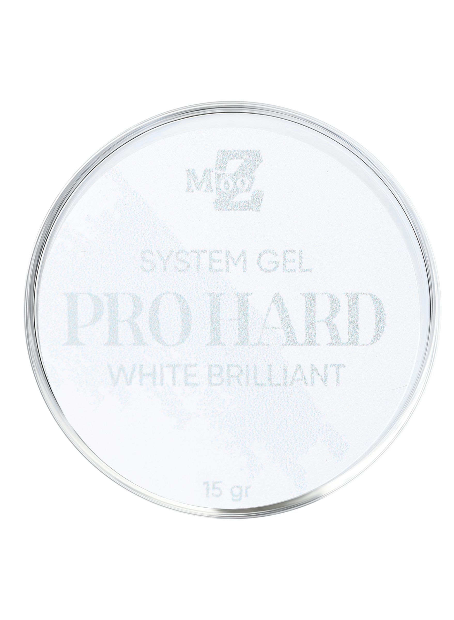 Гель для ногтей MOOZ Pro Gel White Brilliant наращивание моделирующий молочный 15 мл