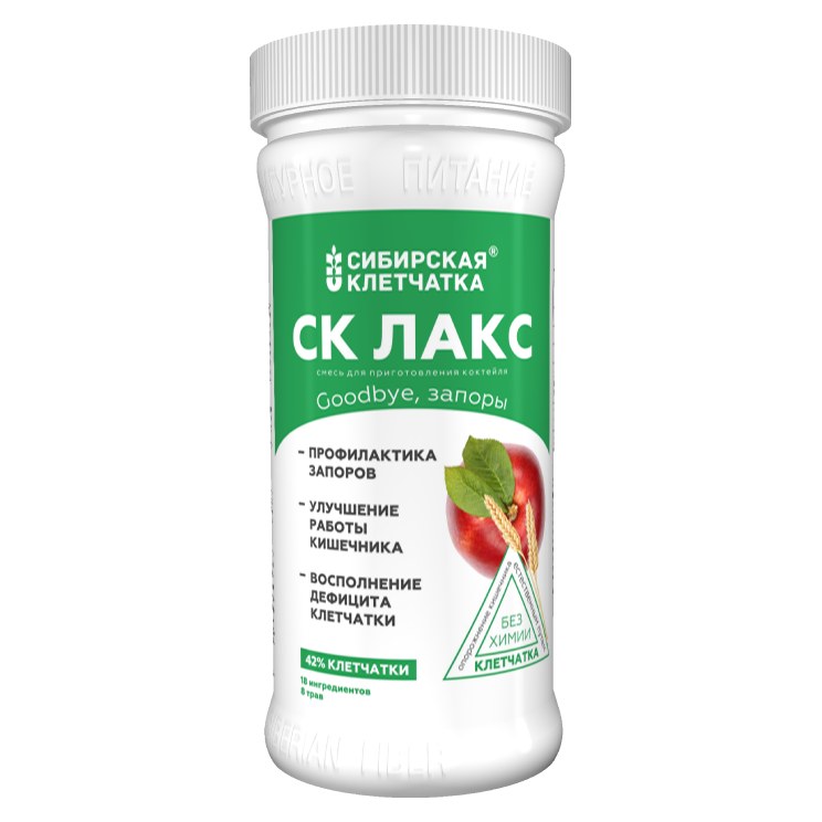 Коктейль Сибирская Клетчатка СК-Лакс 350 г