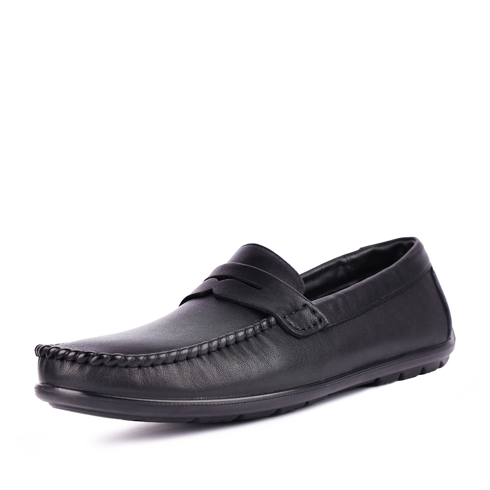 

Мокасины мужские Zenden 245-41MV-010KT черные 43 RU, Черный, 245-41MV-010KT