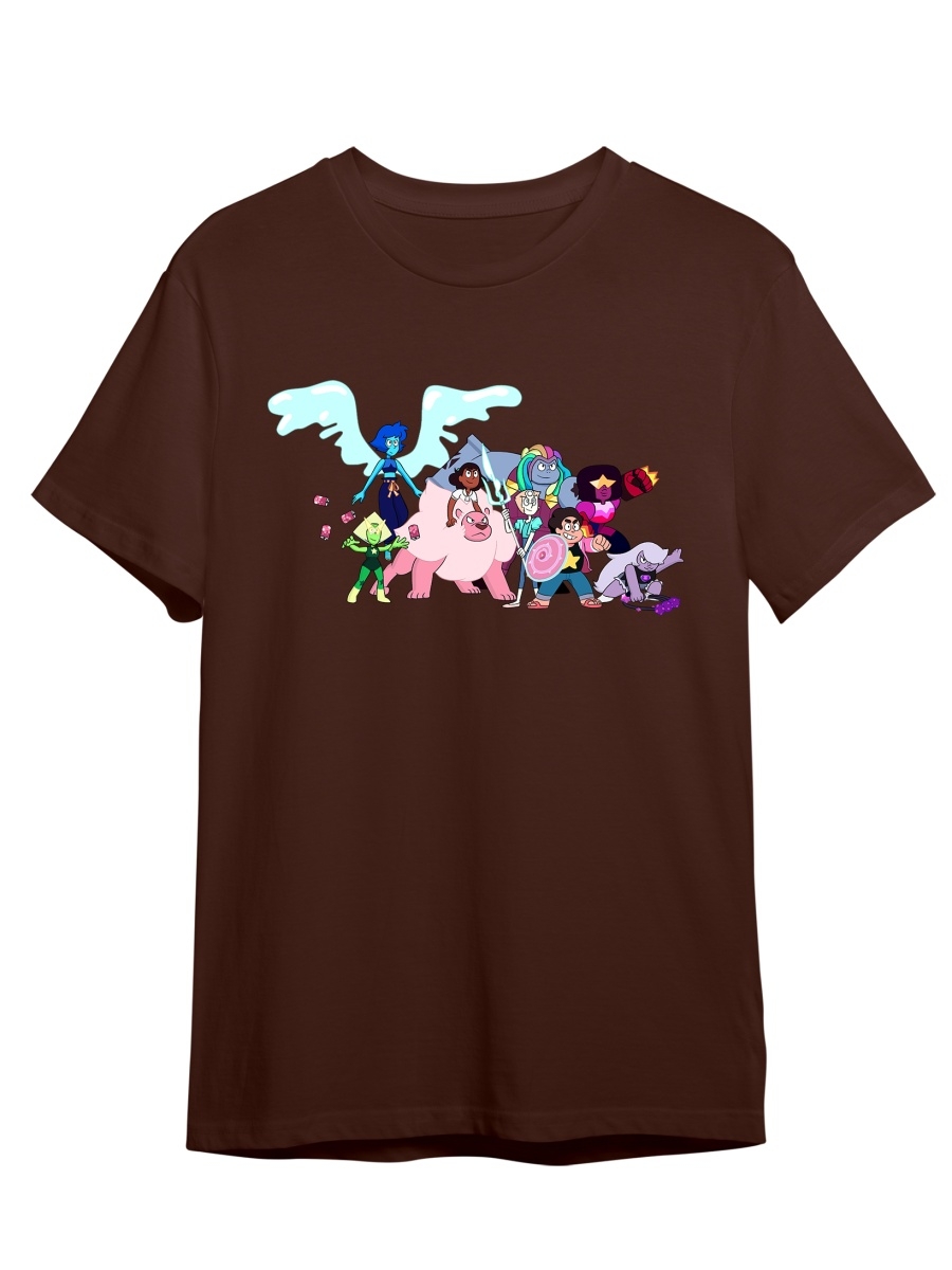 

Футболка унисекс СувенирShop Steven Universe/Вселенная Стивена 10 коричневая L (48-50), "Steven Universe/Вселенная Стивена" 10