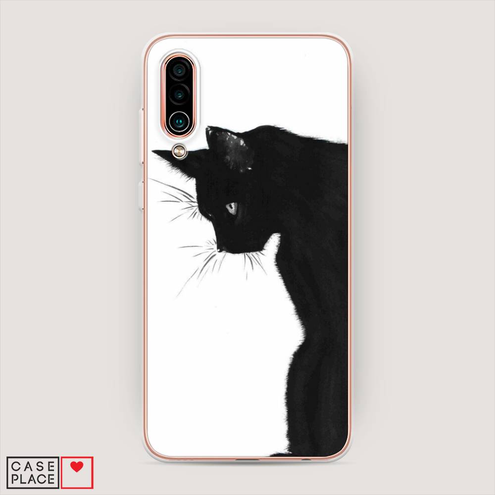 

Чехол Awog на Meizu 16Xs "Black cat", Черный;белый, 73450-1