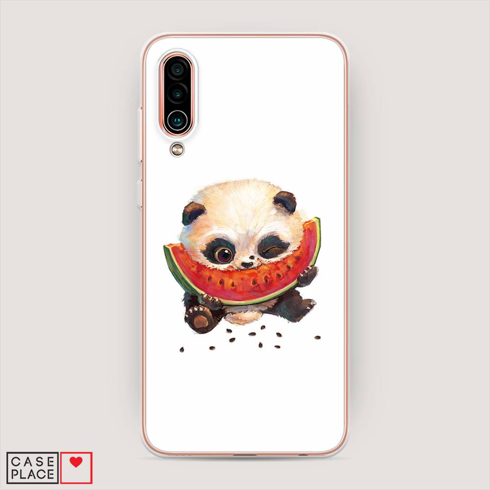 

Чехол Awog на Meizu 16Xs "Малыш панды с арбузом", Белый;красный, 73450-1