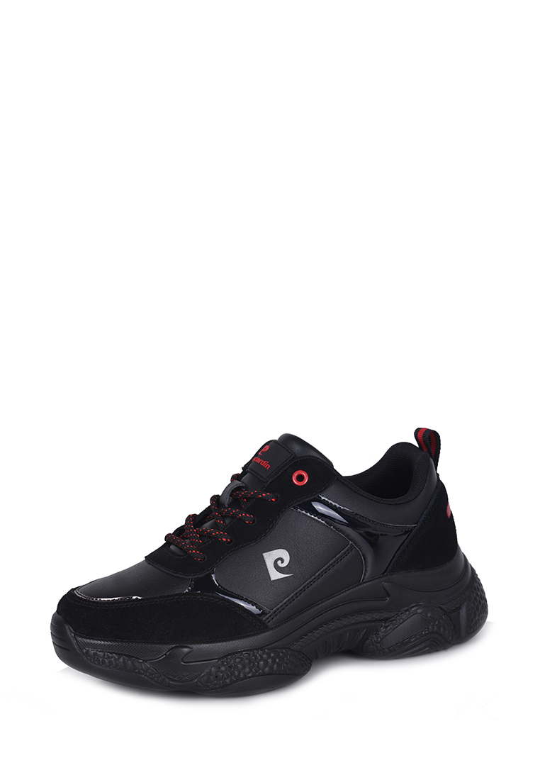

Кроссовки женские Pierre Cardin 217264 черные 38 RU, Черный, 217264