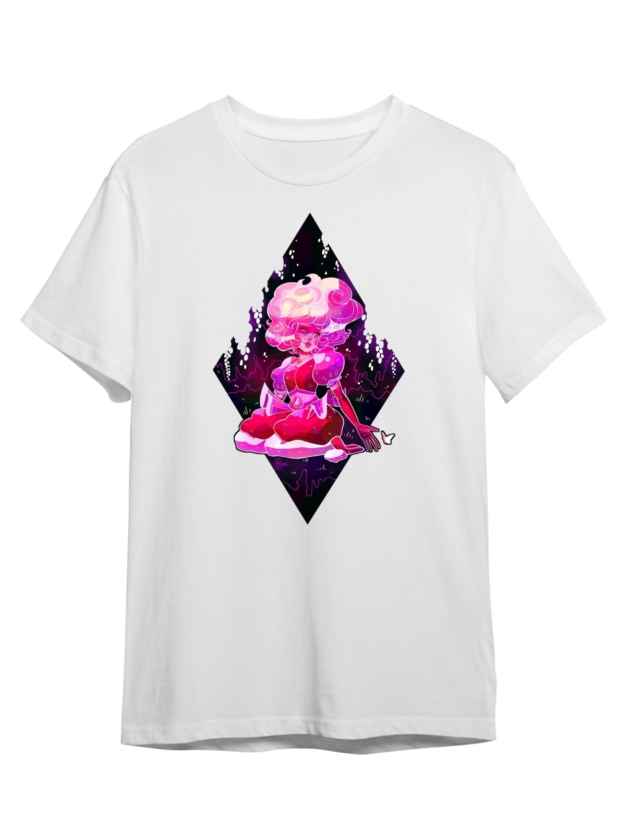 

Футболка унисекс СувенирShop Steven Universe/Вселенная Стивена 12 белая 3XL (56-58), "Steven Universe/Вселенная Стивена" 12