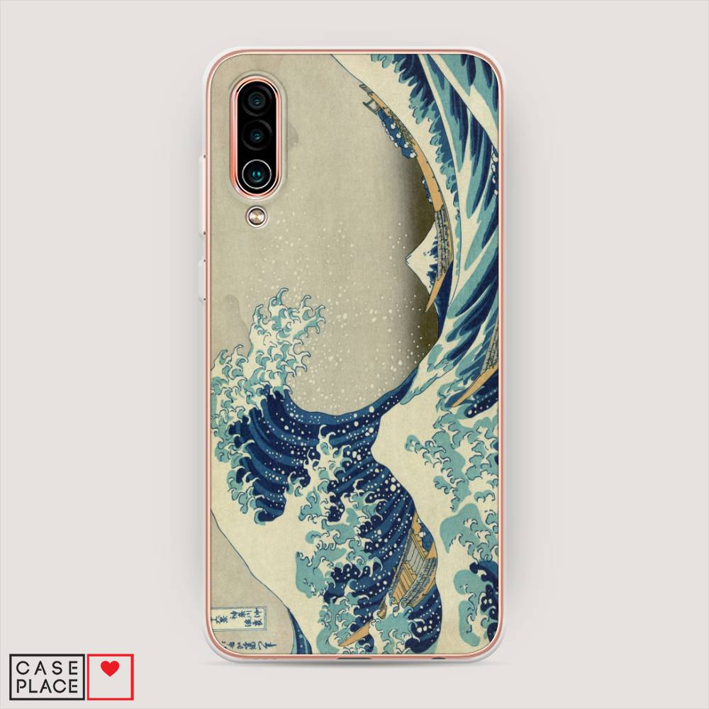 

Чехол Awog на Meizu 16Xs "Большая волна в Канагаве", Серый;синий;голубой, 73450-9