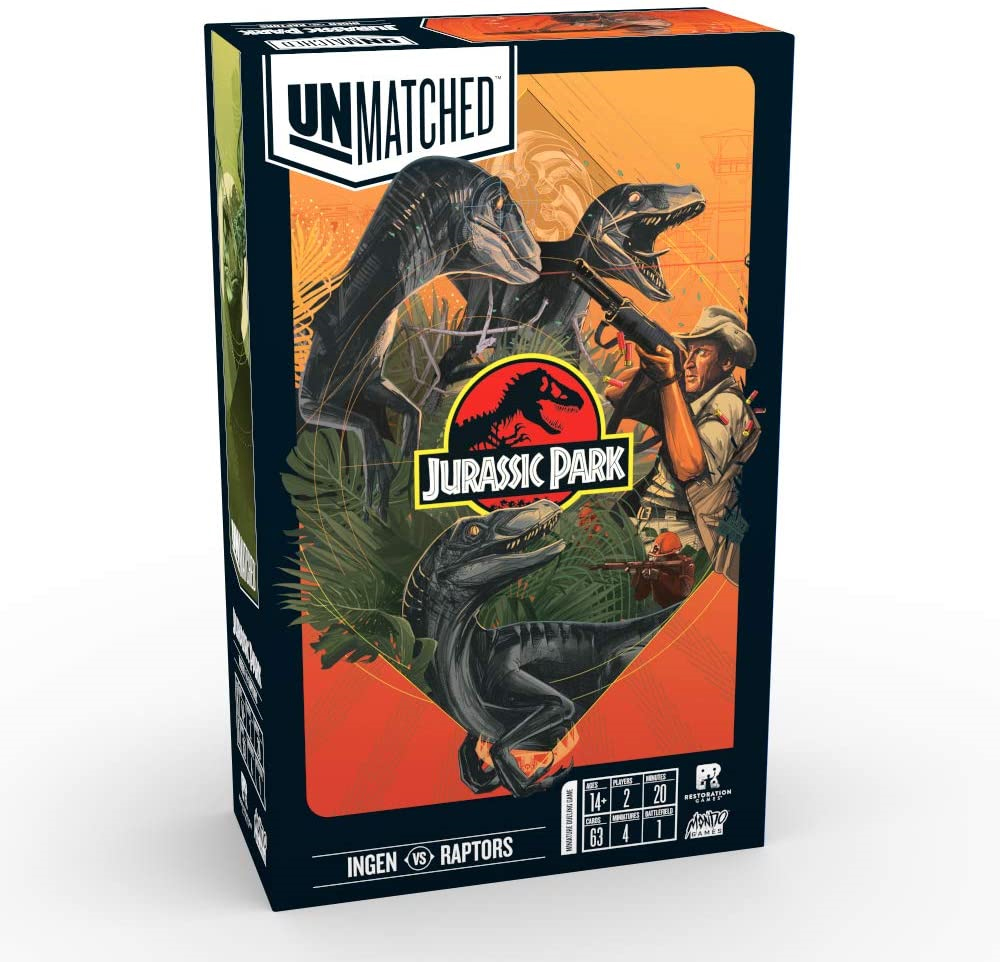 

Настольная игра GaGa Games Unmatched Jurassic Park InGen vs Raptors GG363