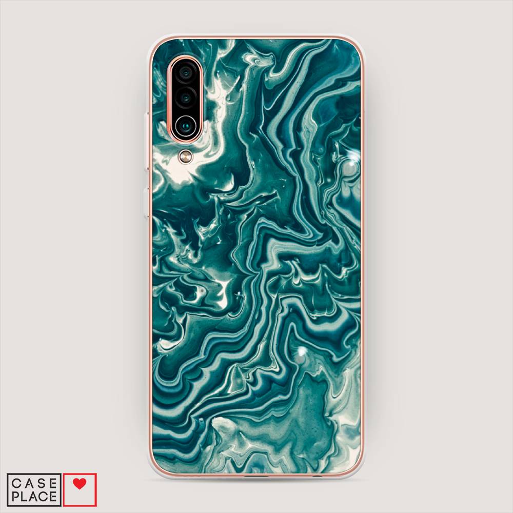 

Чехол Awog на Meizu 16Xs "Минералы 4", Голубой, 73450-3