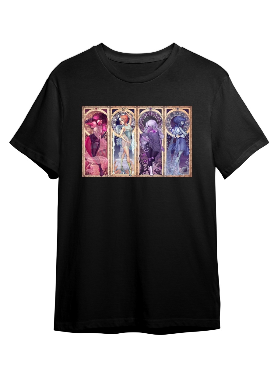 

Футболка унисекс СувенирShop Steven Universe/Вселенная Стивена 14 черная M (46-48), "Steven Universe/Вселенная Стивена" 14