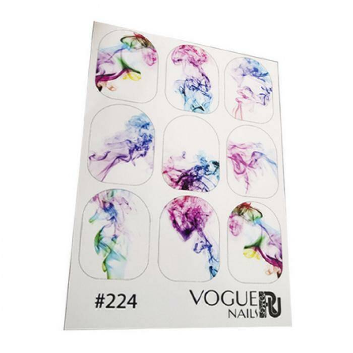 

Набор, Vogue Nails, Слайдер-дизайн №224, 2 шт., Разноцветный