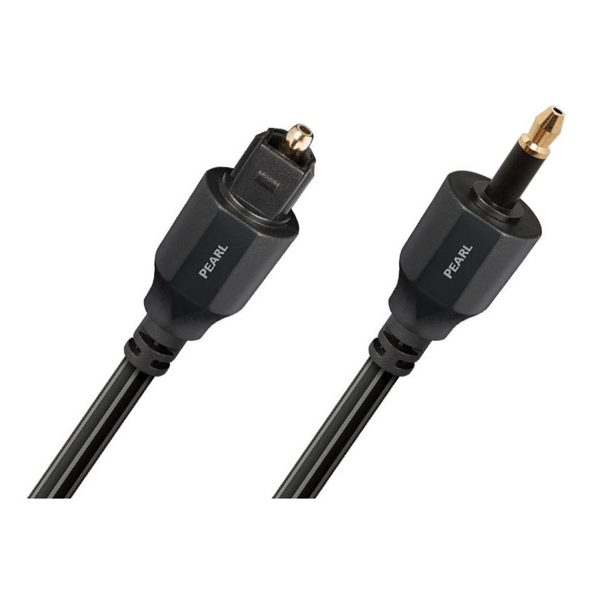 

Кабель оптический Toslink - mini Toslink Audioquest Pearl OptiLink Tos-MiniTos 5.0m, Pearl OptiLink Tos-MiniTos 5.0m