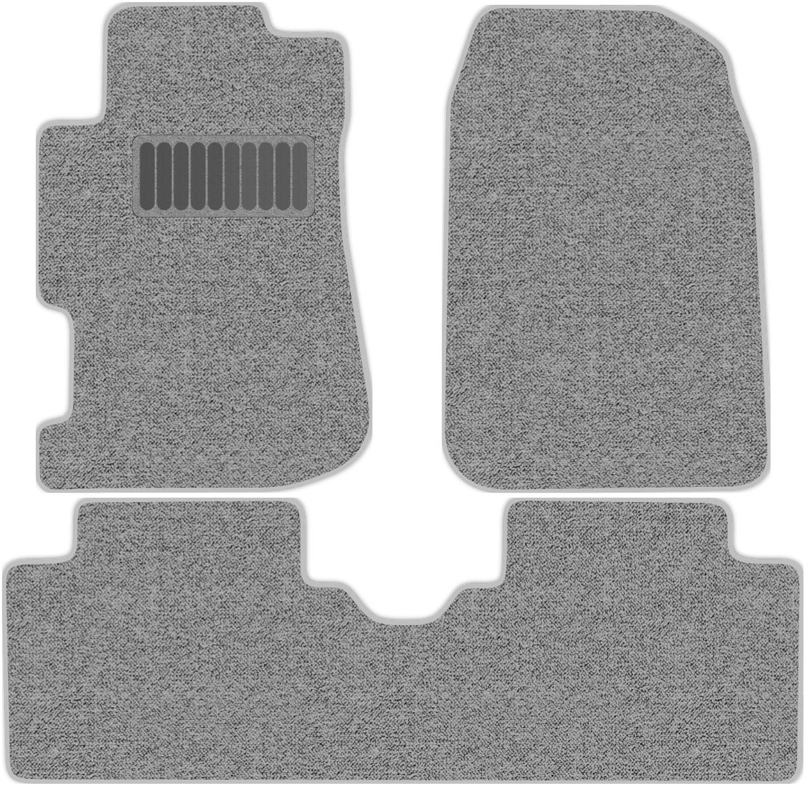 

Коврики в салон Комфорт для Honda Civic 7 2000 - 2006, 3 шт. серый, текстиль, 2305-W3N-D