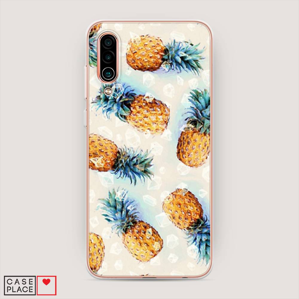 

Чехол Awog на Meizu 16Xs "Ананасы", Бежевый, 73450-3
