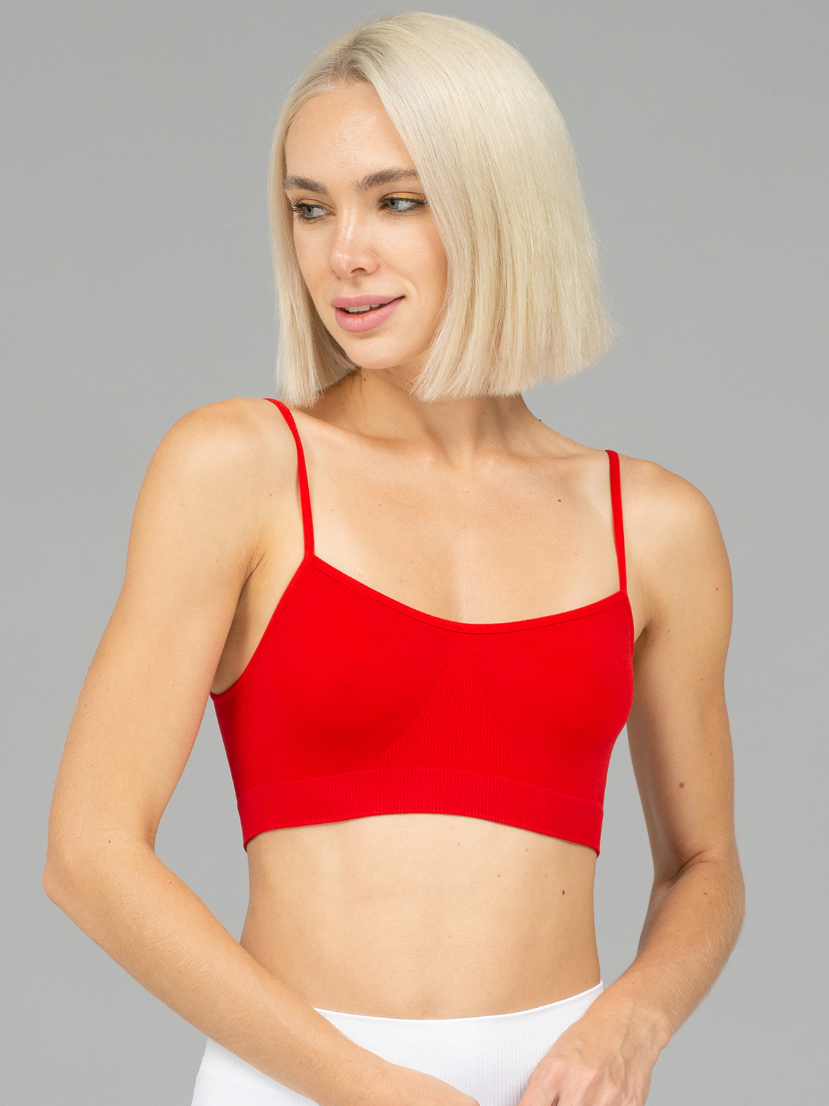 фото Топ женский giulia brassiere красный l/xl