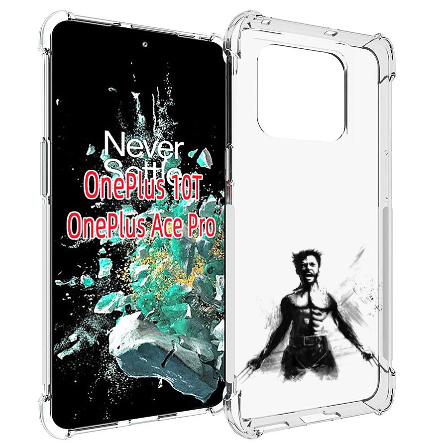 

Чехол MyPads росомаха для OnePlus 10T, Прозрачный, Tocco