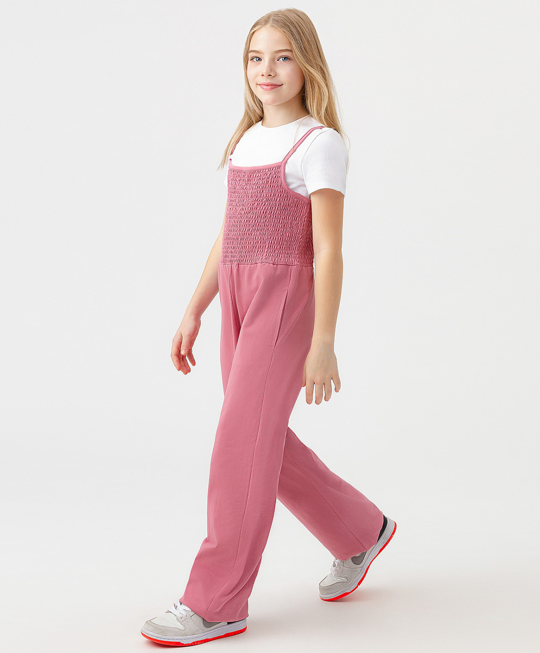 

Комбинезон детский Button Blue 123BBGJC53011200 розовый, 158, 123BBGJC53011200