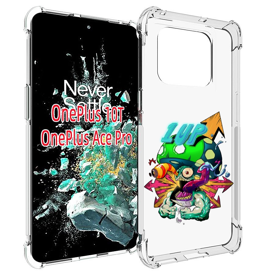 

Чехол MyPads сильный гриб абстракция для OnePlus 10T, Прозрачный, Tocco