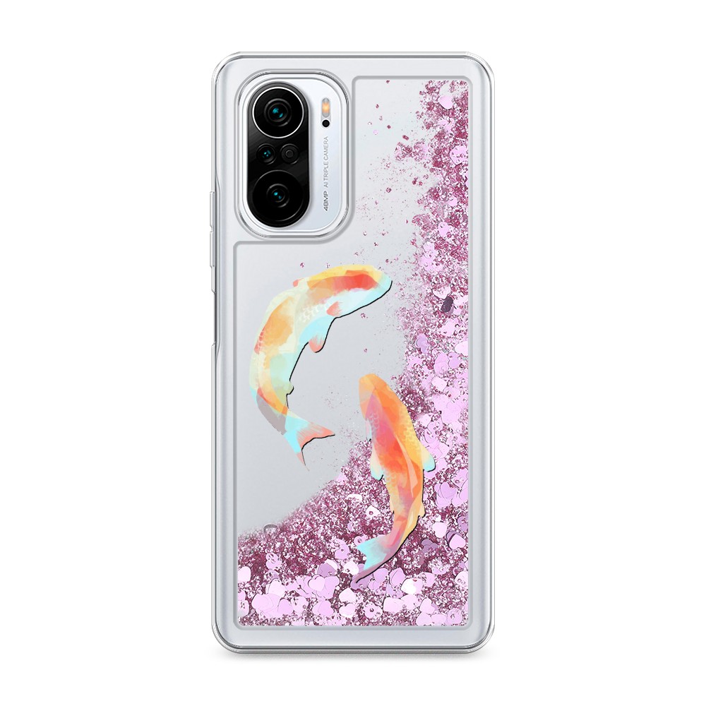 

Чехол Awog "Акварельные карпы" на Xiaomi Poco F3/Redmi K40/Mi11i, 310194-1